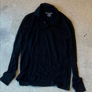 Wool & Prince Black Men's Polo Shirt